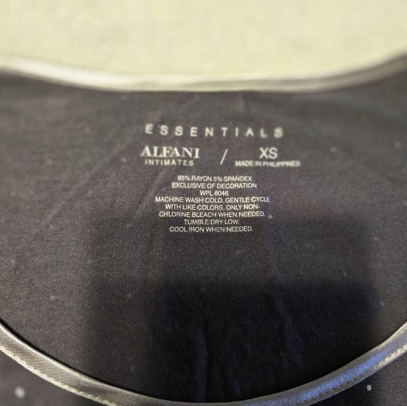 NEW Alfani Essentials Intimates lounge set. - Picture 3 of 8